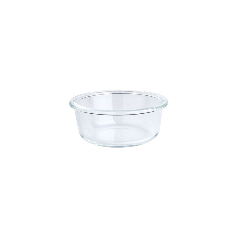 Tilt glass pet bowl